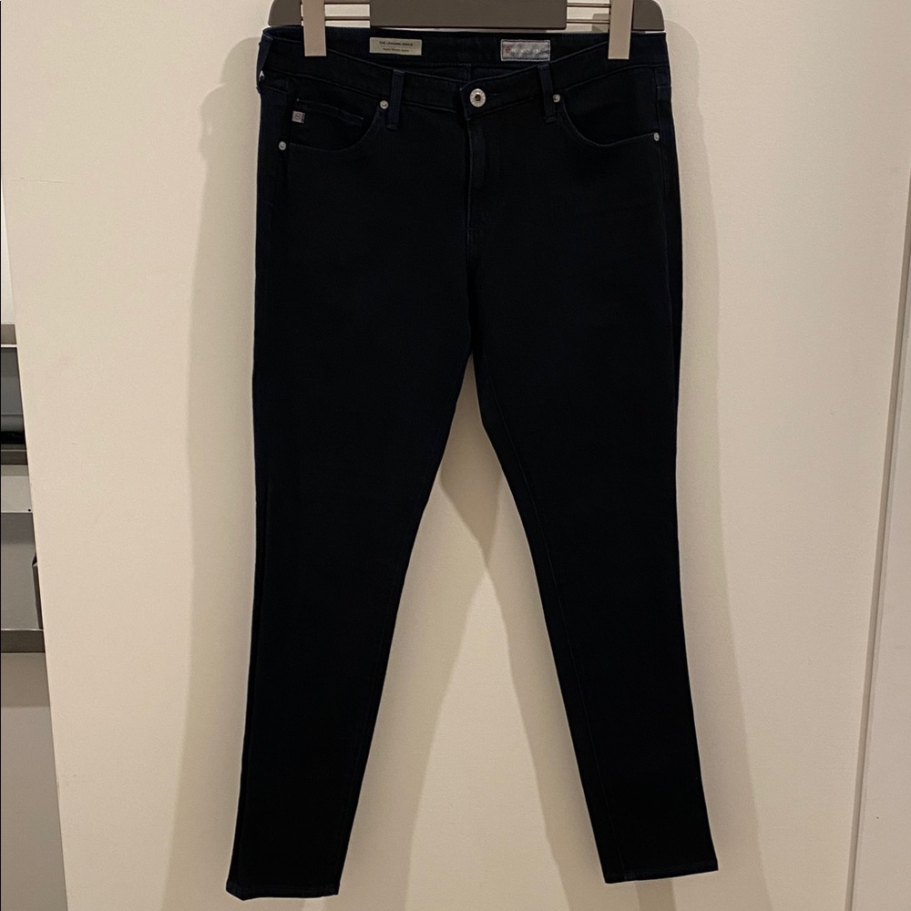 AG Adriano Goldschmied Dark Blue The Legging Ankle Contour 360 skinny Jeans